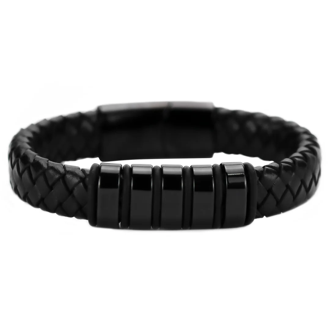 Brazalete de Cuero Sello de Sombra