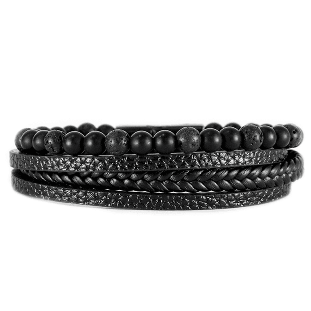 Brazalete de Cuero Pacto Volcánico