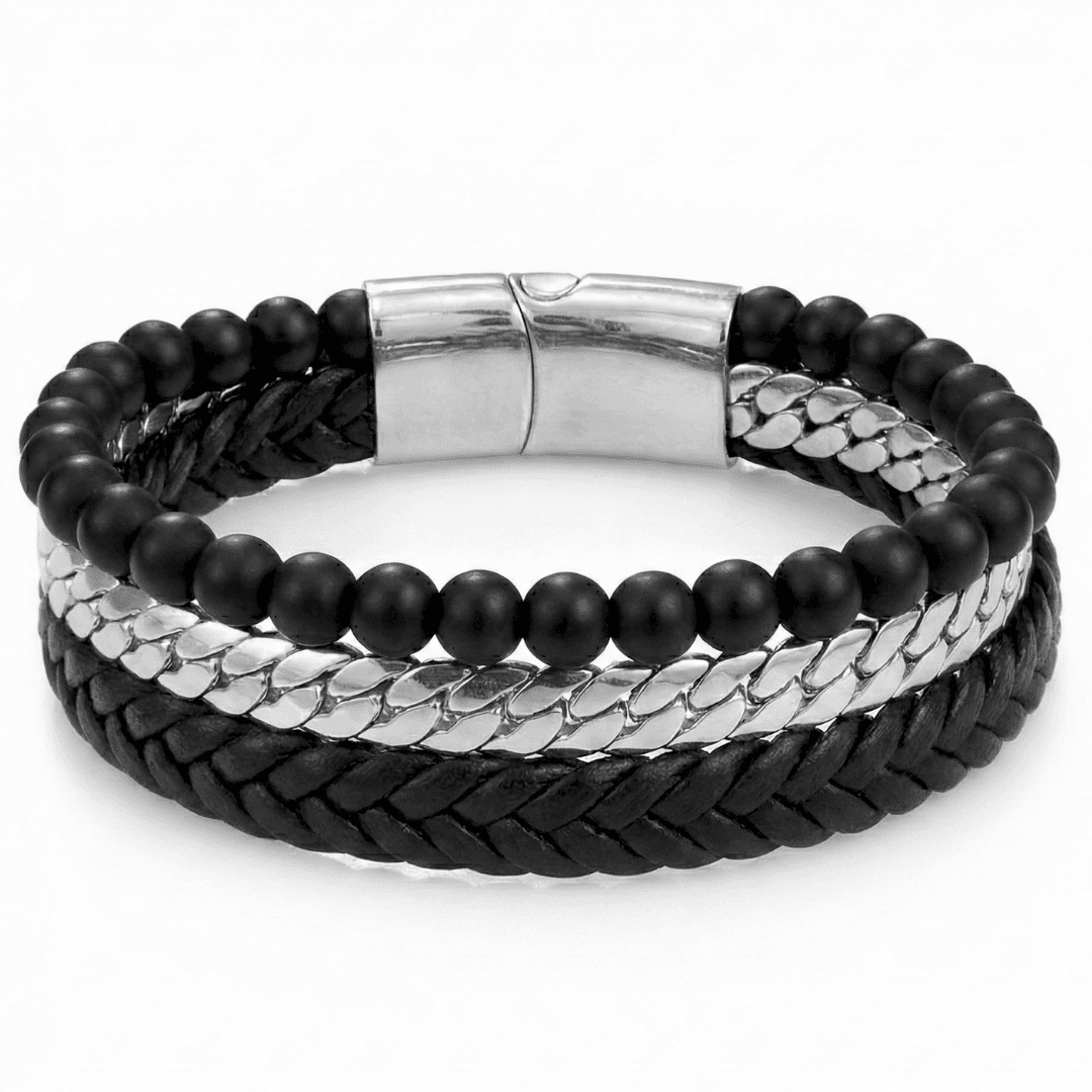 Brazalete de Cuero Trilogía Urbana