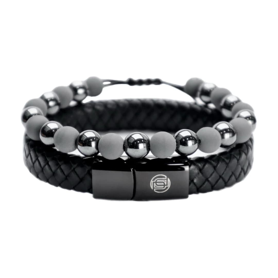 Set Dúo Gris Industrial