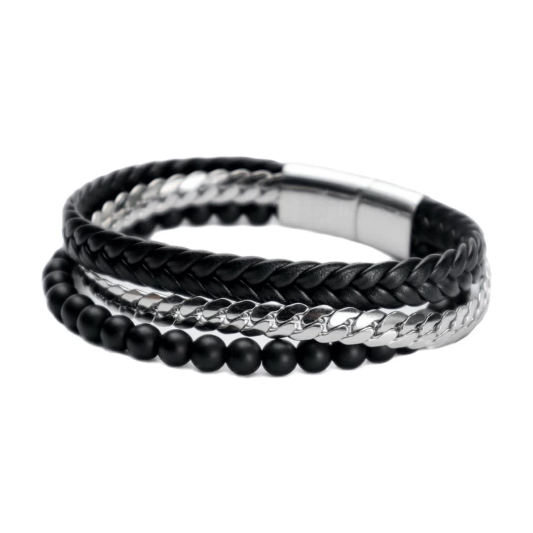 Brazalete de Cuero Trilogía Urbana